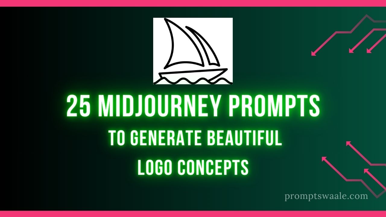 25 MidJourney Prompts To Generate Beautiful Logo Concepts